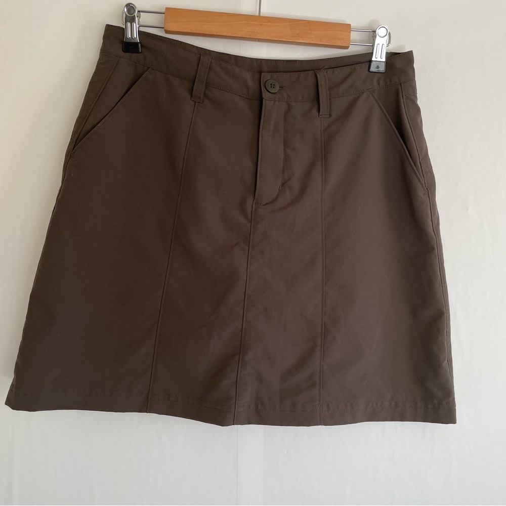 Patagonia Women’s Brown Skort Size 6 - Picture 1 of 10